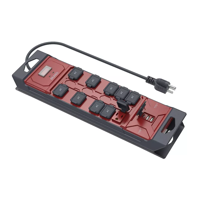 10 Outlet Waterproof Power Strip