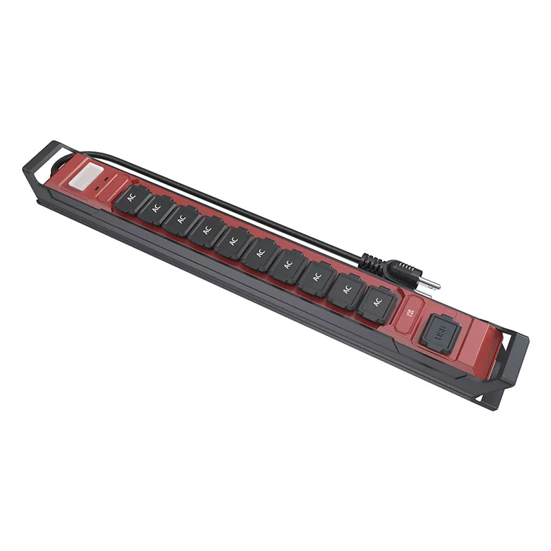 10 Outlet Waterproof USB 3.4a Power Strip