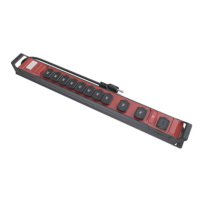 10 Outlet Waterproof USB Power Strip